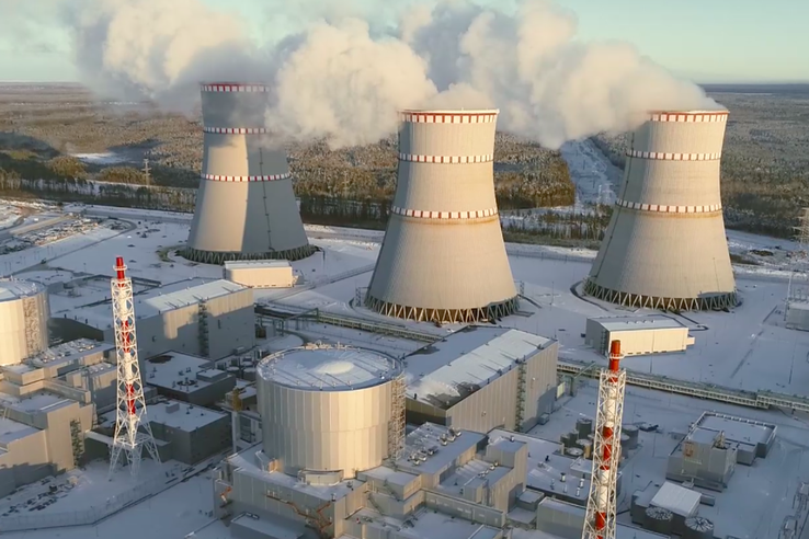 Новый энергоблок №6 Ленинградской АЭС введен в промышленную эксплуатацию